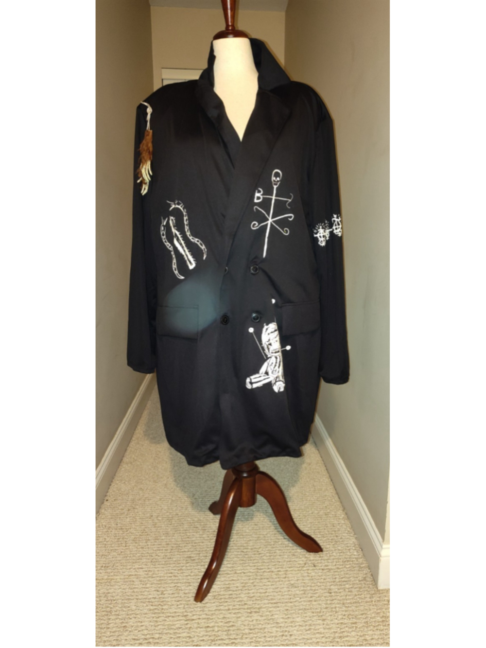 California Costumes Voodoo Dude Doctor Coat Adult plus Great for Halloween